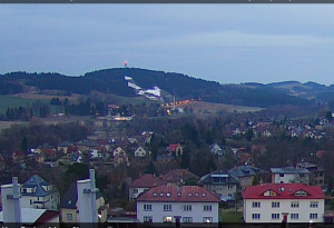 Nové Město na Moravě - Panorama severozápad - 25.3.2026 v 05:31 Nové Město na Moravě - Panorama severozápad - 25.3.2026 v 05:31