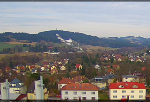 Nové Město na Moravě - Panorama severozápad - 25.3.2026 v 08:15 Nové Město na Moravě - Panorama severozápad - 25.3.2026 v 08:15