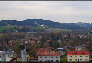 Nové Město na Moravě - Panorama severozápad - 12.4.2026 v 10:01 Nové Město na Moravě - Panorama severozápad - 12.4.2026 v 10:01
