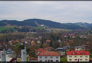 Nové Město na Moravě - Panorama severozápad - 12.4.2026 v 14:01 Nové Město na Moravě - Panorama severozápad - 12.4.2026 v 14:01
