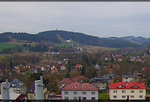 Nové Město na Moravě - Panorama severozápad - 12.4.2026 v 17:01 Nové Město na Moravě - Panorama severozápad - 12.4.2026 v 17:01