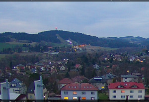 Nové Město na Moravě - Panorama severozápad - 12.4.2026 v 20:01 Nové Město na Moravě - Panorama severozápad - 12.4.2026 v 20:01