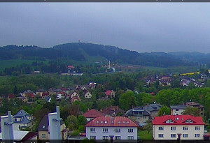 Nové Město na Moravě - Panorama severozápad - 12.5.2026 v 05:15 Nové Město na Moravě - Panorama severozápad - 12.5.2026 v 05:15