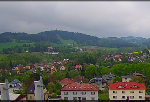 Nové Město na Moravě - Panorama severozápad - 12.5.2026 v 06:01 Nové Město na Moravě - Panorama severozápad - 12.5.2026 v 06:01