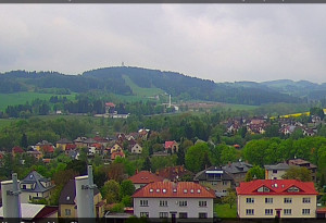 Nové Město na Moravě - Panorama severozápad - 12.5.2026 v 08:01 Nové Město na Moravě - Panorama severozápad - 12.5.2026 v 08:01