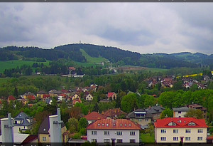 Nové Město na Moravě - Panorama severozápad - 12.5.2026 v 09:31 Nové Město na Moravě - Panorama severozápad - 12.5.2026 v 09:31