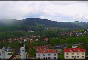 Nové Město na Moravě - Panorama severozápad - 12.5.2026 v 11:15 Nové Město na Moravě - Panorama severozápad - 12.5.2026 v 11:15