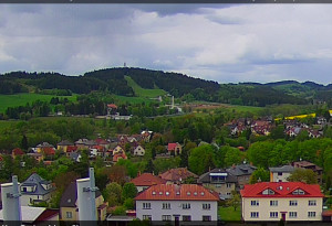 Nové Město na Moravě - Panorama severozápad - 12.5.2026 v 14:15 Nové Město na Moravě - Panorama severozápad - 12.5.2026 v 14:15