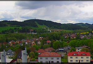 Nové Město na Moravě - Panorama severozápad - 12.5.2026 v 16:15 Nové Město na Moravě - Panorama severozápad - 12.5.2026 v 16:15