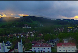 Nové Město na Moravě - Panorama severozápad - 12.5.2026 v 20:01 Nové Město na Moravě - Panorama severozápad - 12.5.2026 v 20:01