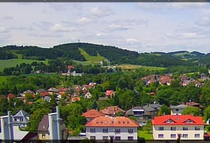 Nové Město na Moravě - Panorama severozápad - 16.6.2026 v 12:45 Nové Město na Moravě - Panorama severozápad - 16.6.2026 v 12:45