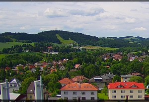 Nové Město na Moravě - Panorama severozápad - 16.6.2026 v 13:45 Nové Město na Moravě - Panorama severozápad - 16.6.2026 v 13:45