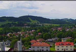 Neustadt in Mähren - Nordwestpanorama - 16.6.2026 v 15:45 Neustadt in Mähren - Nordwestpanorama - 16.6.2026 v 15:45
