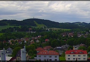 Neustadt in Mähren - Nordwestpanorama - 16.6.2026 v 16:45 Neustadt in Mähren - Nordwestpanorama - 16.6.2026 v 16:45