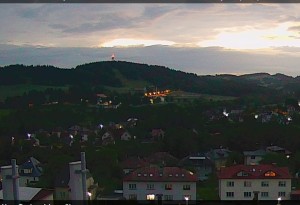 Neustadt in Mähren - Nordwestpanorama - 16.6.2026 v 21:45 Neustadt in Mähren - Nordwestpanorama - 16.6.2026 v 21:45