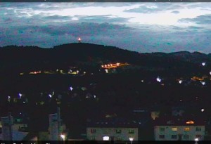 Neustadt in Mähren - Nordwestpanorama - 16.6.2026 v 22:01 Neustadt in Mähren - Nordwestpanorama - 16.6.2026 v 22:01