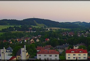 Nové Město na Moravě - Panorama severozápad - 27.6.2026 v 04:45 Nové Město na Moravě - Panorama severozápad - 27.6.2026 v 04:45