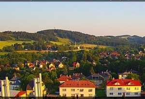 Nové Město na Moravě - Panorama severozápad - 27.6.2026 v 05:45 Nové Město na Moravě - Panorama severozápad - 27.6.2026 v 05:45