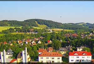 Nové Město na Moravě - Panorama severozápad - 27.6.2026 v 06:45 Nové Město na Moravě - Panorama severozápad - 27.6.2026 v 06:45