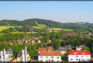 Nové Město na Moravě - Panorama severozápad - 27.6.2026 v 07:15 Nové Město na Moravě - Panorama severozápad - 27.6.2026 v 07:15