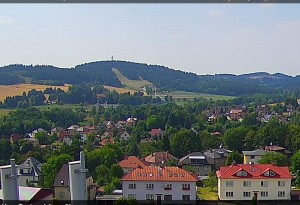 Neustadt in Mähren - Nordwestpanorama - 31.7.2026 v 15:45 Neustadt in Mähren - Nordwestpanorama - 31.7.2026 v 15:45