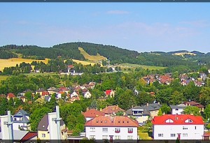 Nowe Miasto na Morawach - Panorama północno-zachodnie - 8.8.2026 v 09:45 Nowe Miasto na Morawach - Panorama północno-zachodnie - 8.8.2026 v 09:45