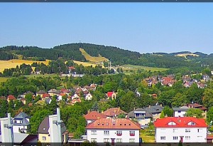 Nowe Miasto na Morawach - Panorama północno-zachodnie - 8.8.2026 v 10:45 Nowe Miasto na Morawach - Panorama północno-zachodnie - 8.8.2026 v 10:45