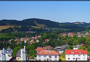 Nowe Miasto na Morawach - Panorama północno-zachodnie - 8.8.2026 v 11:45 Nowe Miasto na Morawach - Panorama północno-zachodnie - 8.8.2026 v 11:45