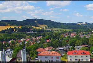 Nowe Miasto na Morawach - Panorama północno-zachodnie - 8.8.2026 v 13:45 Nowe Miasto na Morawach - Panorama północno-zachodnie - 8.8.2026 v 13:45