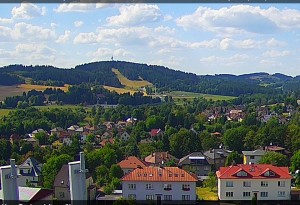 Nowe Miasto na Morawach - Panorama północno-zachodnie - 8.8.2026 v 15:45 Nowe Miasto na Morawach - Panorama północno-zachodnie - 8.8.2026 v 15:45