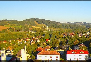 Nowe Miasto na Morawach - Panorama północno-zachodnie - 23.9.2026 v 07:45 Nowe Miasto na Morawach - Panorama północno-zachodnie - 23.9.2026 v 07:45