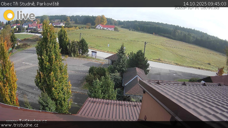 Obec Tři Studně - Parkoviště - 14.10.2025 v 09:45 Obec Tři Studně - Parkoviště - 14.10.2025 v 09:45