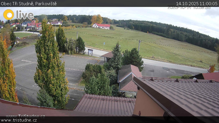 Obec Tři Studně - Parkoviště - 14.10.2025 v 11:00 Obec Tři Studně - Parkoviště - 14.10.2025 v 11:00