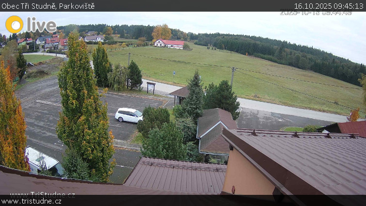 Obec Tři Studně - Parkoviště - 16.10.2025 v 09:45 Obec Tři Studně - Parkoviště - 16.10.2025 v 09:45