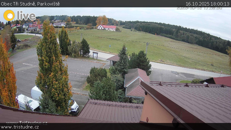 Obec Tři Studně - Parkoviště - 16.10.2025 v 18:00 Obec Tři Studně - Parkoviště - 16.10.2025 v 18:00