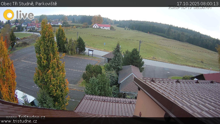 Obec Tři Studně - Parkoviště - 17.10.2025 v 08:00 Obec Tři Studně - Parkoviště - 17.10.2025 v 08:00
