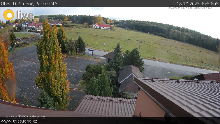 Obec Tři Studně - Parkoviště - 18.10.2025 v 09:30 Obec Tři Studně - Parkoviště - 18.10.2025 v 09:30