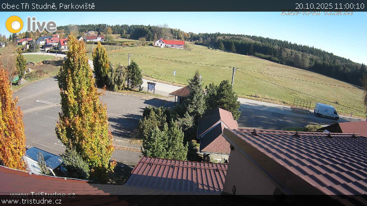 Obec Tři Studně - Parkoviště - 20.10.2025 v 11:00 Obec Tři Studně - Parkoviště - 20.10.2025 v 11:00