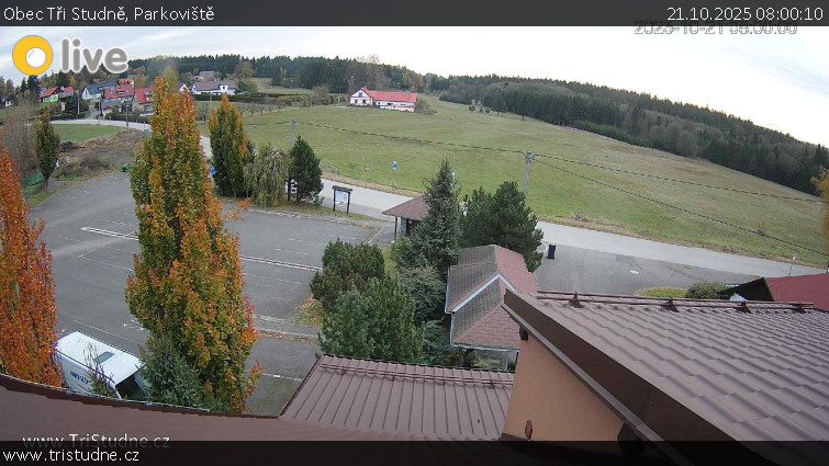 Obec Tři Studně - Parkoviště - 21.10.2025 v 08:00 Obec Tři Studně - Parkoviště - 21.10.2025 v 08:00