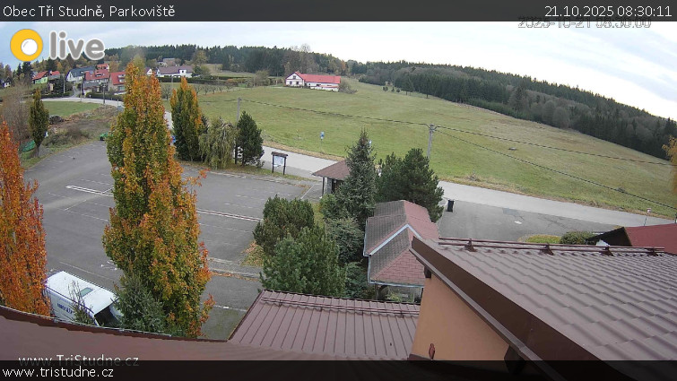 Obec Tři Studně - Parkoviště - 21.10.2025 v 08:30 Obec Tři Studně - Parkoviště - 21.10.2025 v 08:30