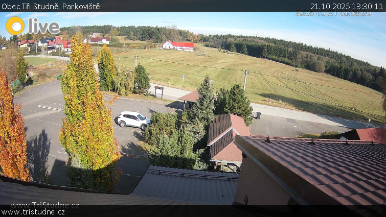 Obec Tři Studně - Parkoviště - 21.10.2025 v 13:30 Obec Tři Studně - Parkoviště - 21.10.2025 v 13:30