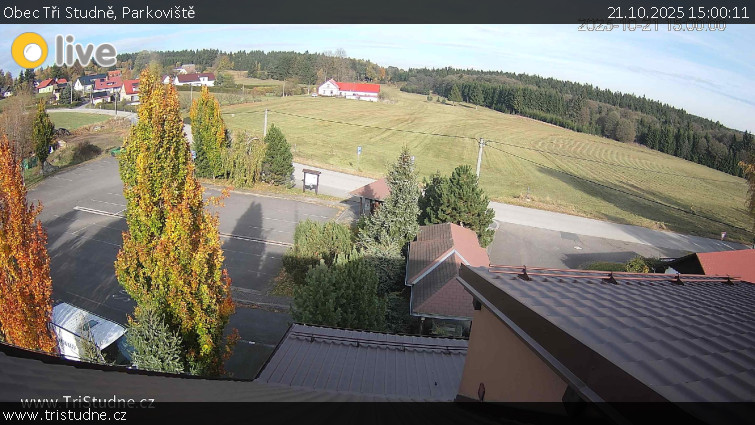 Obec Tři Studně - Parkoviště - 21.10.2025 v 15:00 Obec Tři Studně - Parkoviště - 21.10.2025 v 15:00