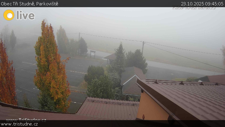 Obec Tři Studně - Parkoviště - 23.10.2025 v 09:45 Obec Tři Studně - Parkoviště - 23.10.2025 v 09:45