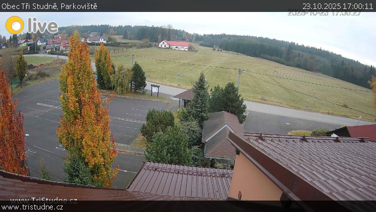Obec Tři Studně - Parkoviště - 23.10.2025 v 17:00 Obec Tři Studně - Parkoviště - 23.10.2025 v 17:00