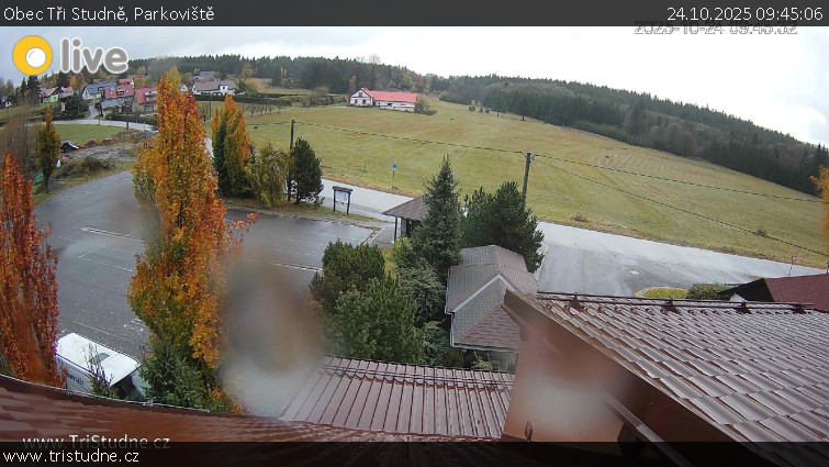 Obec Tři Studně - Parkoviště - 24.10.2025 v 09:45 Obec Tři Studně - Parkoviště - 24.10.2025 v 09:45