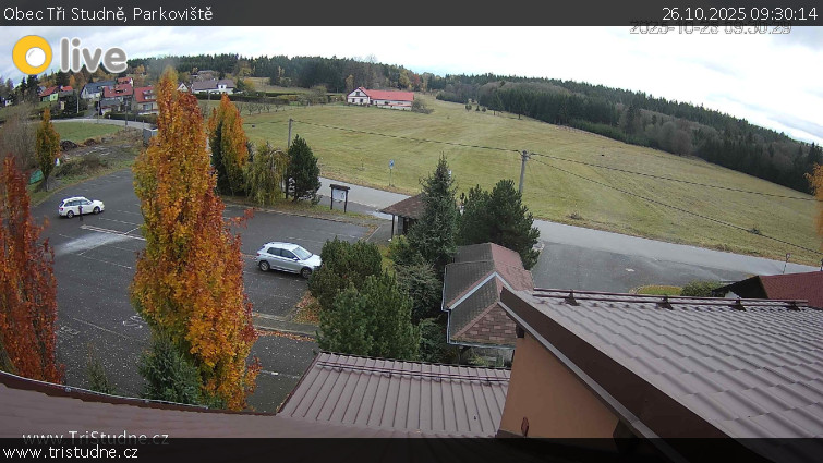 Obec Tři Studně - Parkoviště - 26.10.2025 v 09:30 Obec Tři Studně - Parkoviště - 26.10.2025 v 09:30