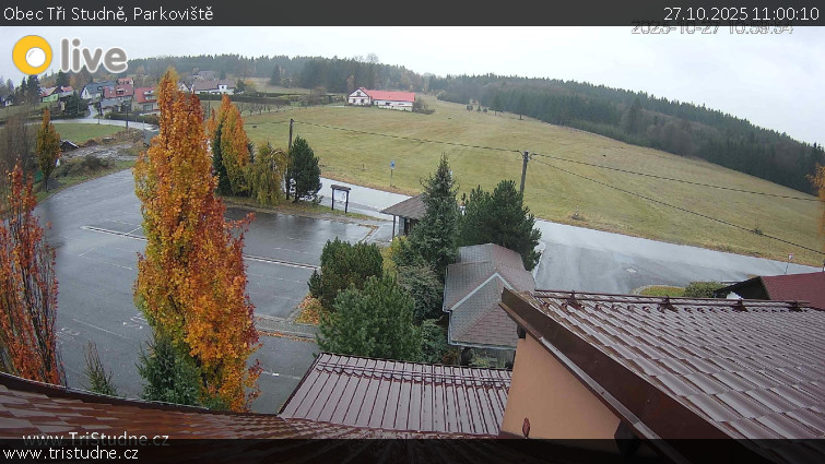 Obec Tři Studně - Parkoviště - 27.10.2025 v 11:00 Obec Tři Studně - Parkoviště - 27.10.2025 v 11:00