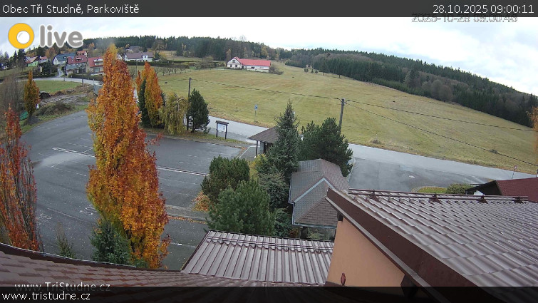 Obec Tři Studně - Parkoviště - 28.10.2025 v 09:00 Obec Tři Studně - Parkoviště - 28.10.2025 v 09:00
