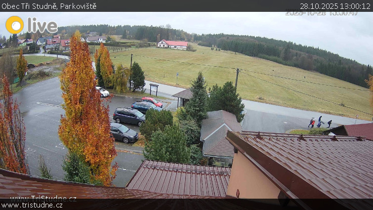 Obec Tři Studně - Parkoviště - 28.10.2025 v 13:00 Obec Tři Studně - Parkoviště - 28.10.2025 v 13:00
