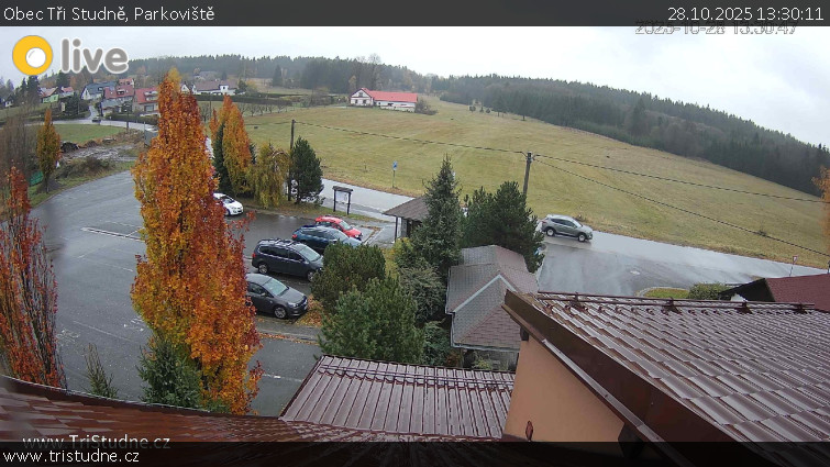Obec Tři Studně - Parkoviště - 28.10.2025 v 13:30 Obec Tři Studně - Parkoviště - 28.10.2025 v 13:30